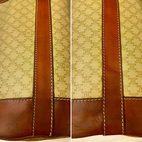 CELINE SAC SEAU Leather Bag - Picture 6 of 12